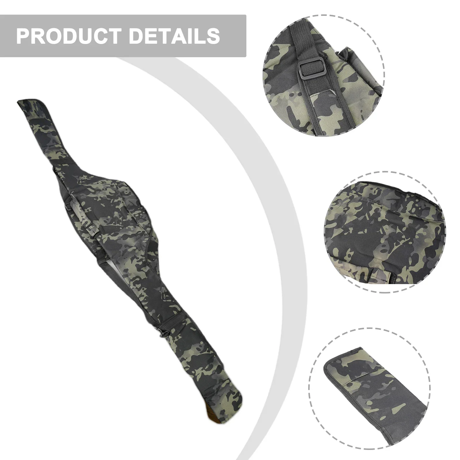 Сумка рыболовная из полиэстера с регулируемыми лямками