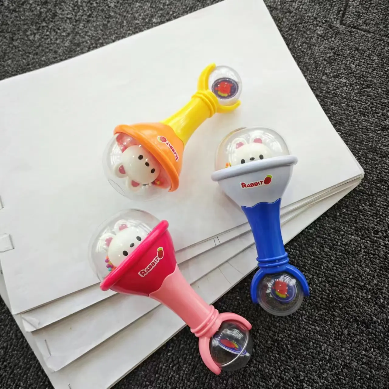 1 Упаковка Образовательных Колокольчиков С Ручным Приводом Для Раннего Развития