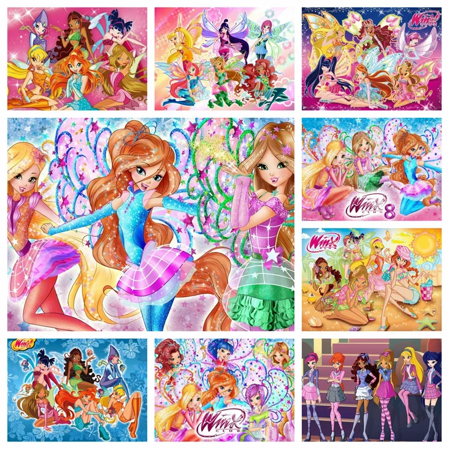 YUTTEE Vinx Fairy Tale Мультяшное произведение искусства Stella Волшебный эльф Девушка