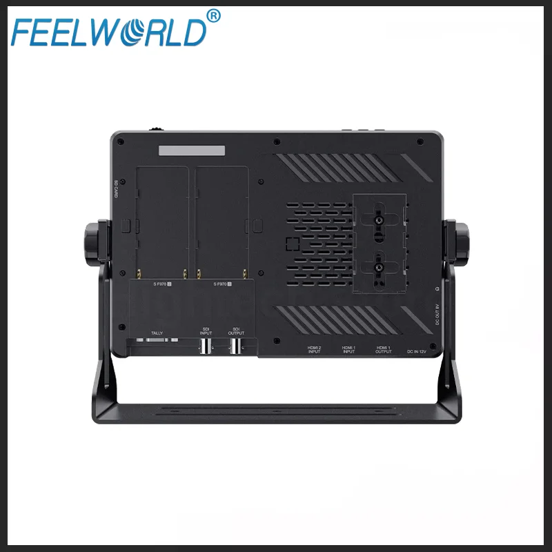 FEELWORLD LUT11S 10.1 Inch 2000nit Ultra Bright IPS Touch Screen 3DLUT 3G-SDI HDMI DSLR Camera Field Monitor with F970 External - купить по