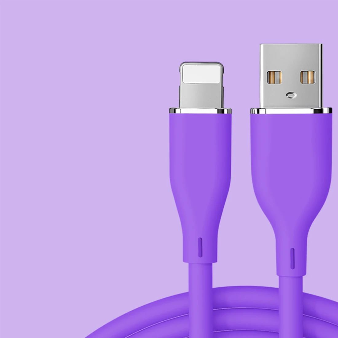 

Кабель для передачи данных из жидкого силикона, Type-c/Apple, быстрая зарядка, мягкий и приятный для кожи, Отличное ощущение рук, быстрый отскок, у...