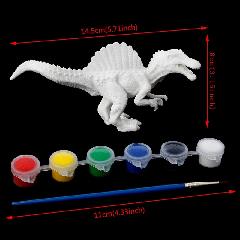 

DIY Coloring Painting Animal Dinosaur Model Drawing Graffiti Kids Children Toys