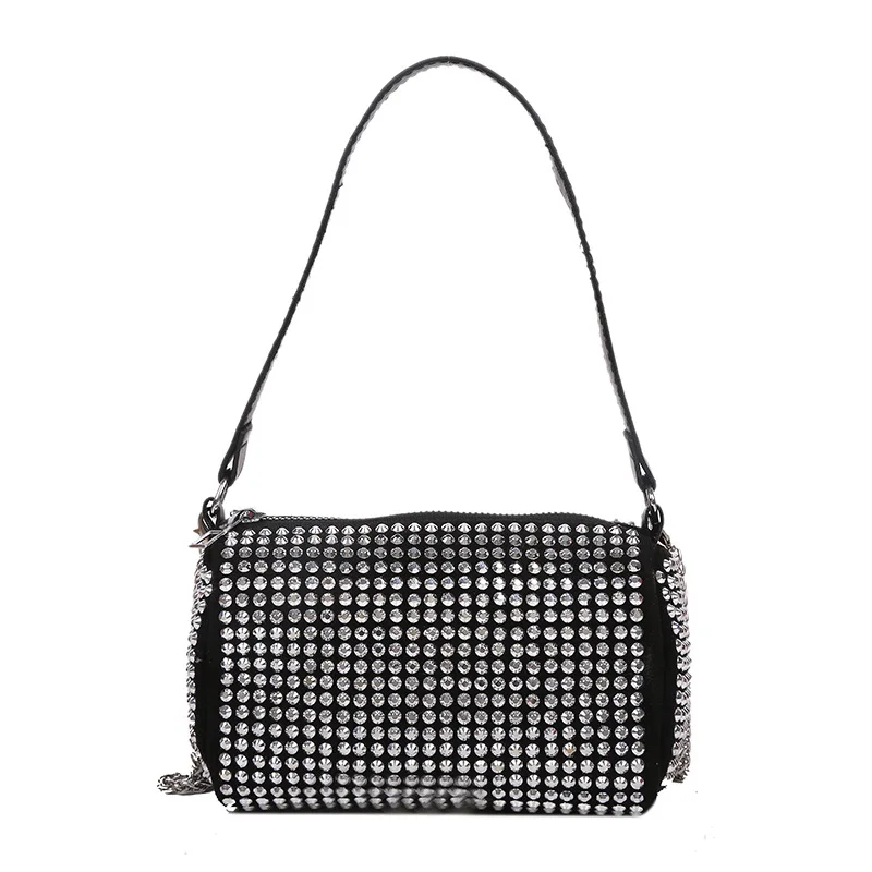

Versatile Trendy Fashion Western Style Diamond Armpit Bag Simple and Fresh One-shoulder Crossbody Women's Bag