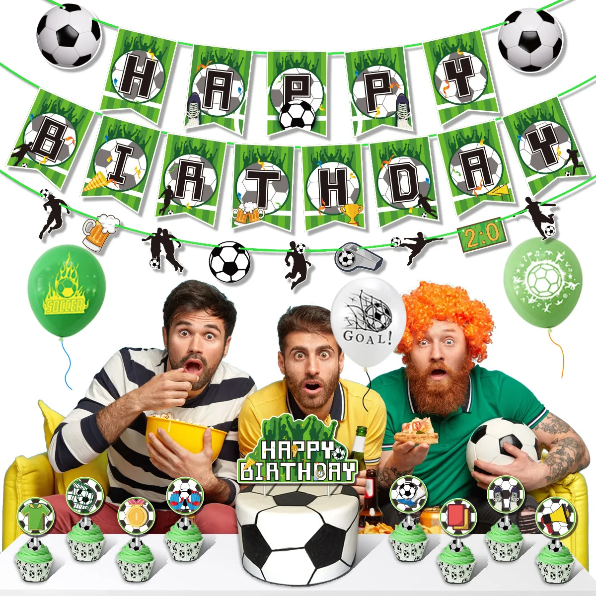 

Soccer Theme Party Decor World Cup Sports Theme Party Decor Happy Football Birthday Party Gifts Kids Favor Football Balloon