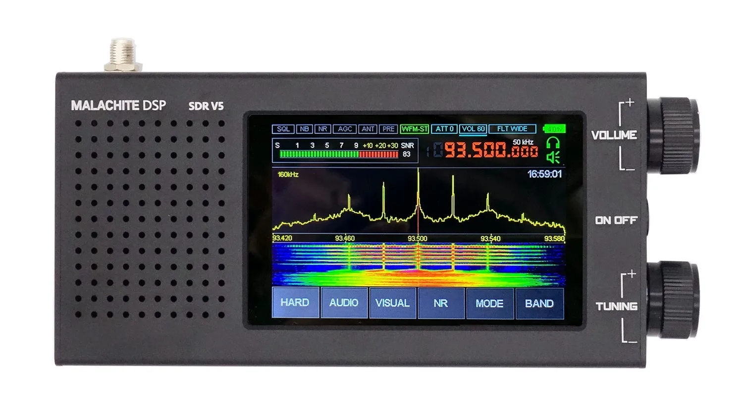 

TERRIFIC Malachite DSP V5 SDR Радиоприемник