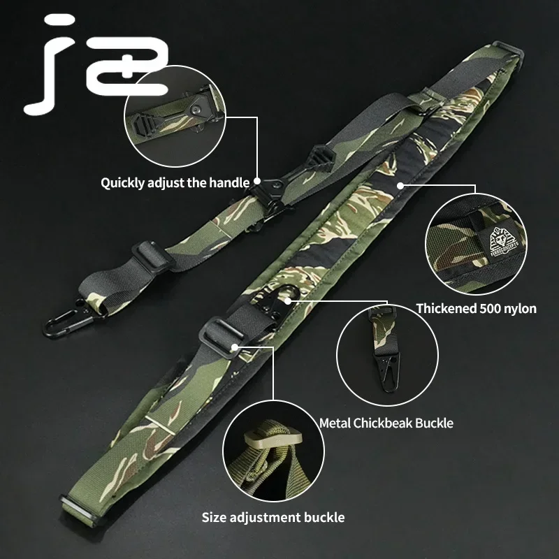 Тактический ремешок для страйкбола M4 AK 2-точечный Регулируемый быстросъемный