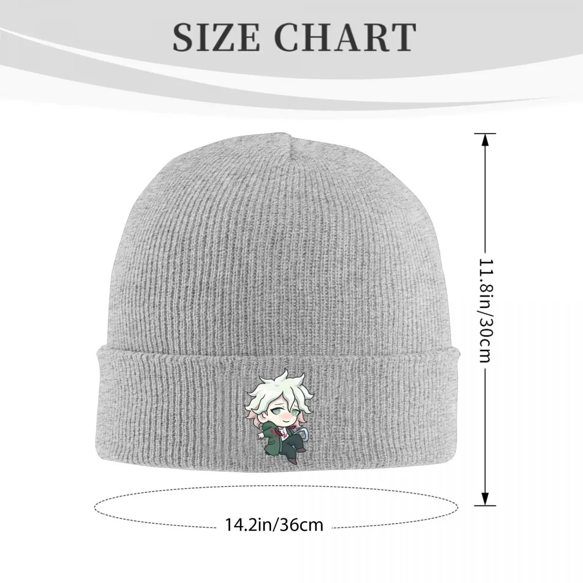 Nagito Komaeda шапки-бини мономи ретро шапки унисекс для взрослых уличные шапочки Skullies