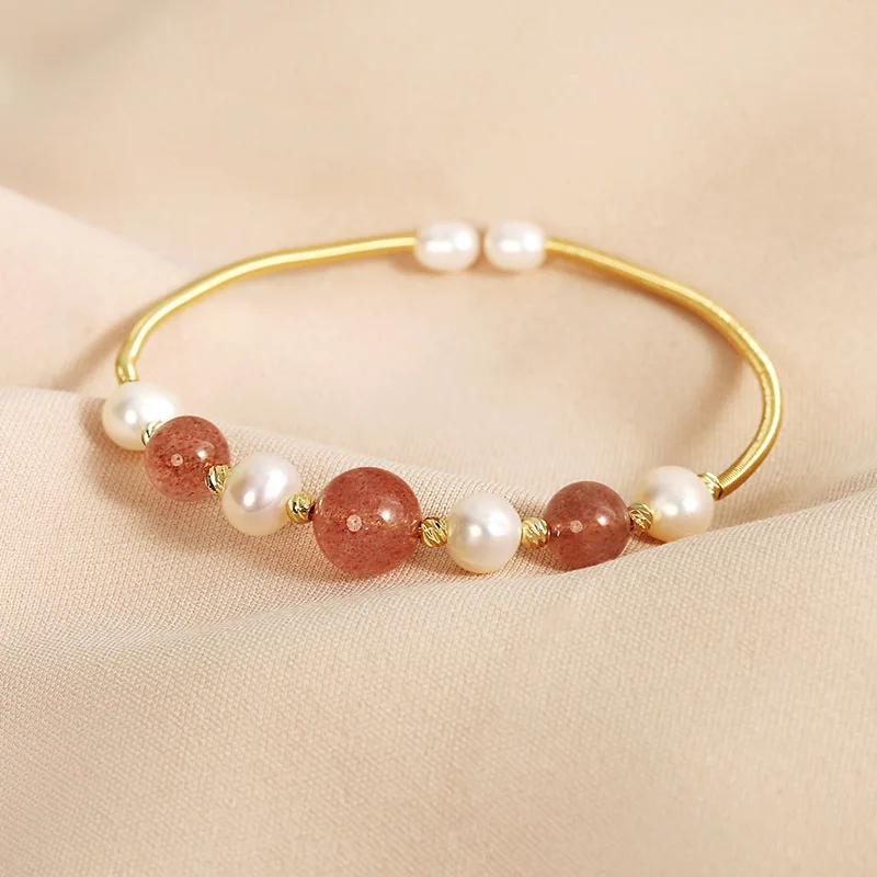 Рисунок 2 - Женский браслет с натуральным пресноводным