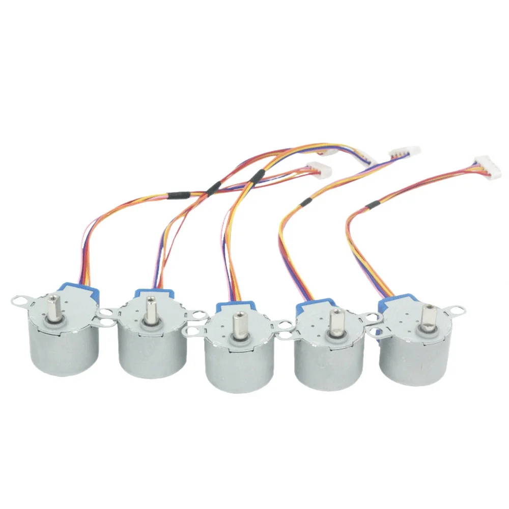 

10PCS 24BYJ48 DC 5V 12V Reduction Stepper Motor Micro Reducer Stepping Motor 4-Phase 5-Wire