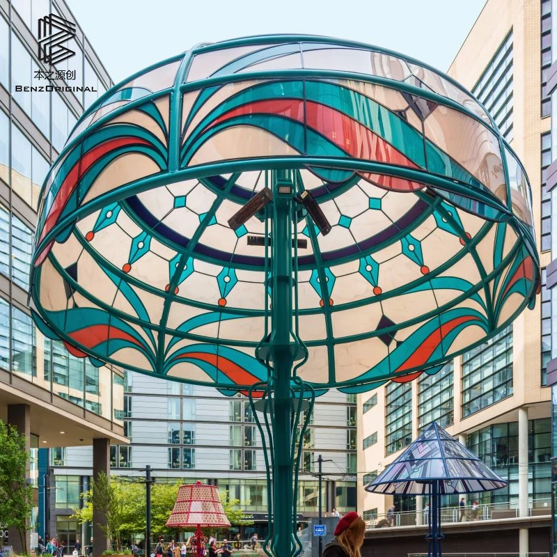 

Скандинавская крупногабаритная Коммерческая сетка, красное квадратное декоративное освещение на заказ, сценическое наружное атмосферное ...