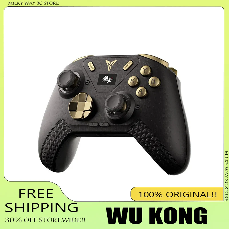 Фото Игровой контроллер Flydigi APEX 4 Black Myth WuKong с функцией Force Feedback, беспроводной геймпад для мобильных телефонов, ПК, ТВ и Nintendo Switch. №1