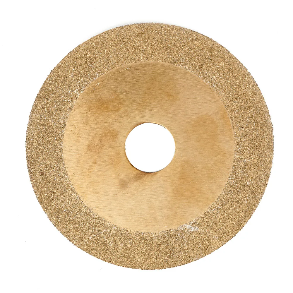 

4inch Diamond Saw Blade Circular Flat Cutting Disc For Glass Ceramic Tile Material100mm Cutter Bore 20mm Coated With Titanium