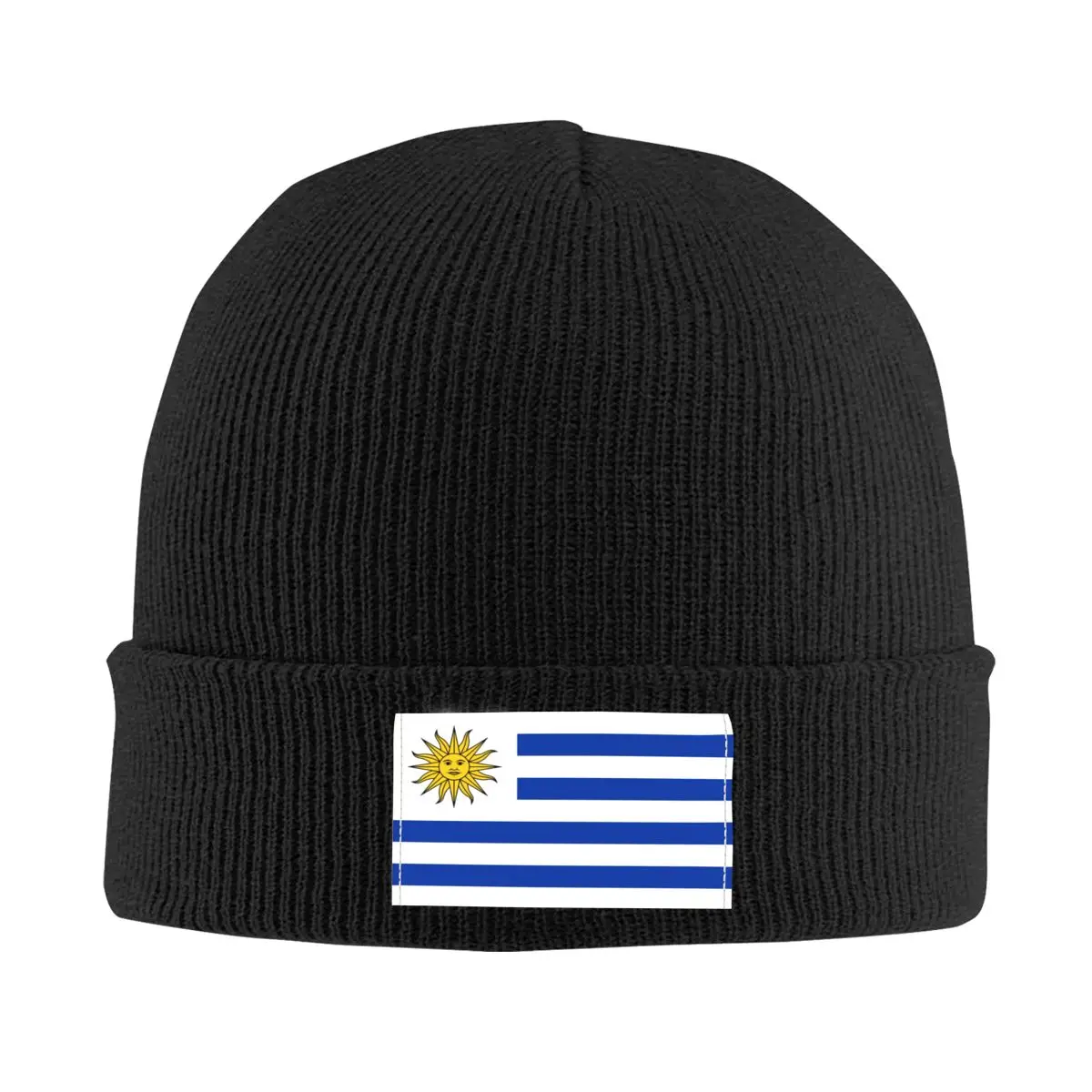 Flag Of Uruguay Bonnet Hat Knit Hats Men Women Hip Hop Unisex Warm Winter Skullies Beanies Cap 1