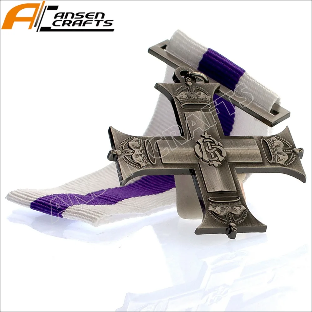 Военный крест Джордж типа V для премии галлантина британская военная медаль