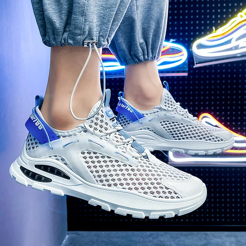 

New Triple Sports Sneakers Training Old Dad Shoes Fashion Casual Men Shoes Mesh Sneakers for Men Breathable