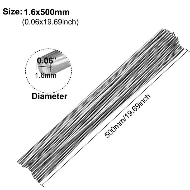 250/330/500 мм низкотемпературные простые сварочные стержни легкоплавкие