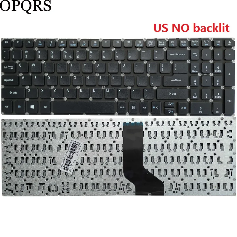Для Acer Aspire F15 F5-521 F5-571 F5-571T F5-571G F5-572 F5-572G русская/английская/испанская/немецкая