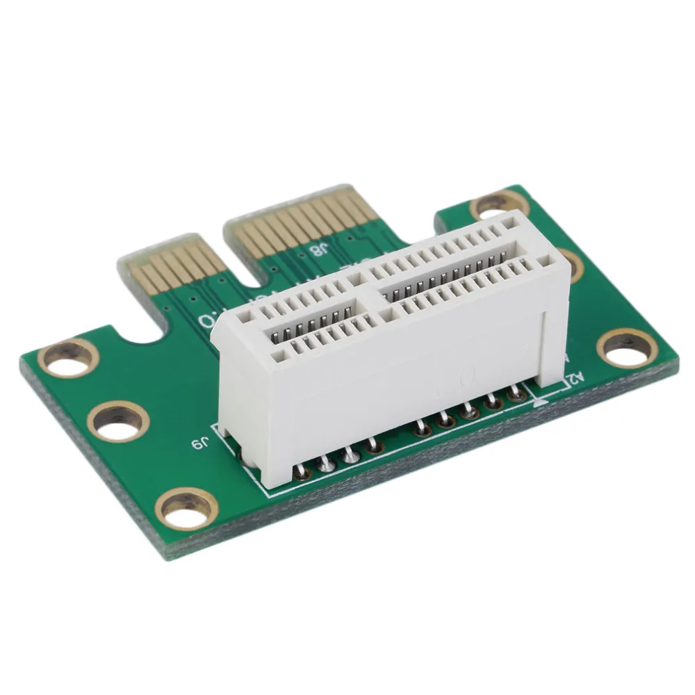 PCI E PCI-e 1X переходная карта адаптера 90 градусов для серверного шасси 1U