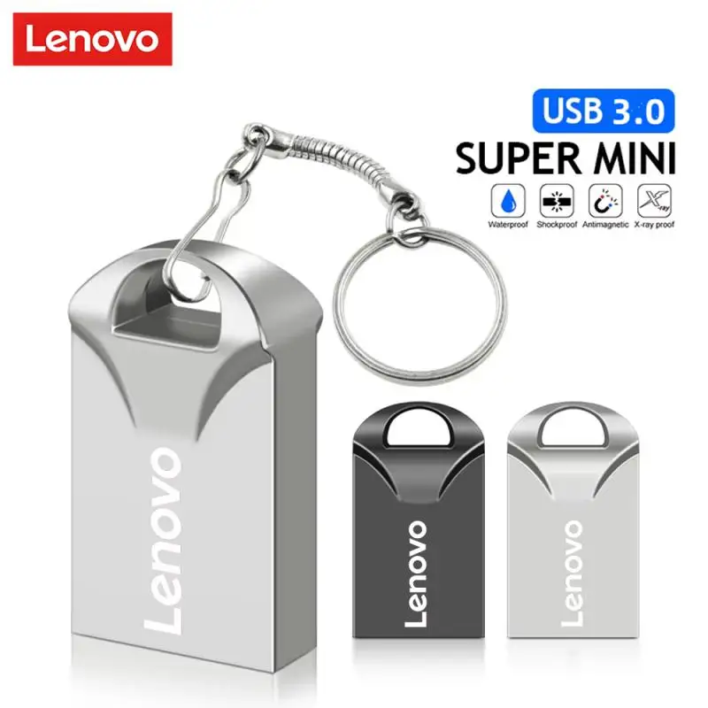 Lenovo USB 3.0 2 ТБ USB-накопитель Металлический высокоскоростной флэш-накопитель 1