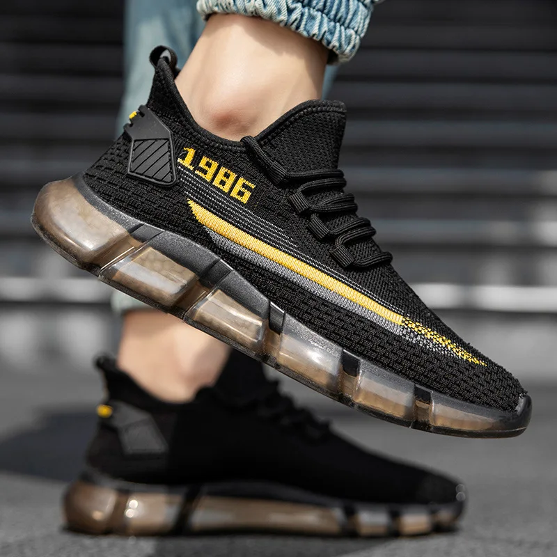 Men's Running Shoes 2022 hot sale Sneakers Breathable Brand Outdoor Walking Sneakers Comfort Sport shoes Zapatos Para Correr