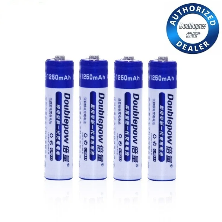 

4PCS AAA 1250mAh NiMH Rechargeable Battery with 1200 Cycle