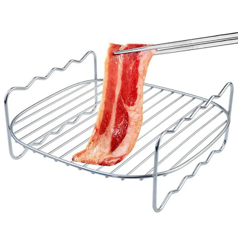 Полка для фритюрницы подходит всех моделей 3.7QT 5.8QT многоцелевой двухслойный