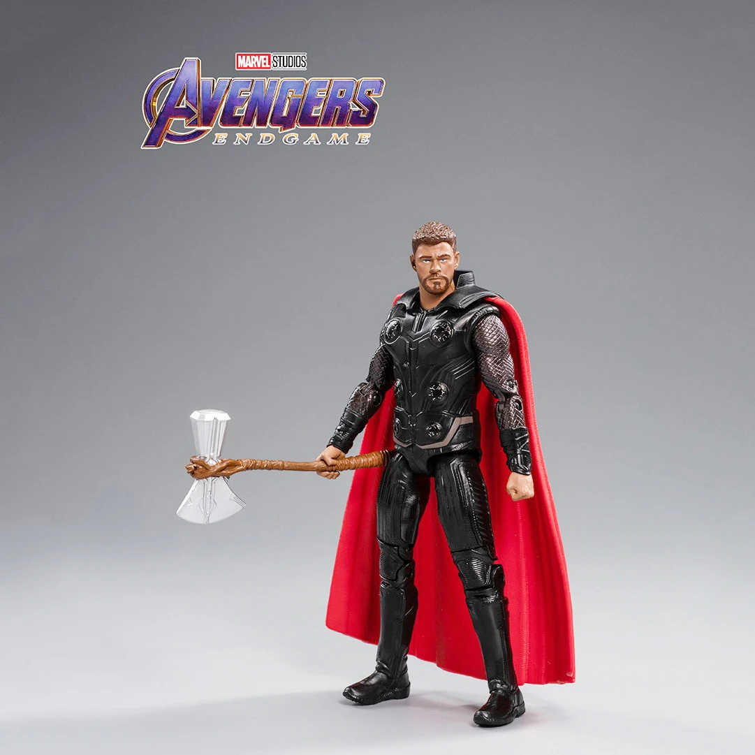 

Marvel The Avengers Thor Anime Action Figure Christmas Gift Marvel Movie Heroes Toys For Boys New Arrival Gifts