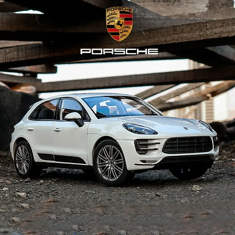 

WELLY For Porsche MACAN Turbo 1:24 Diecast Alloy Static SUV Car Model Mens Gift no box