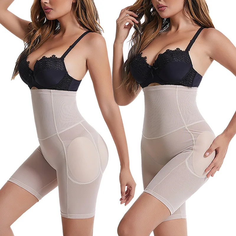 Women Hip Pads Waist Trainer Shapewear Body Tummy Shaper Butt Lifter Breathable Mesh Underwear Shapers Lifter Thigh Trimmer