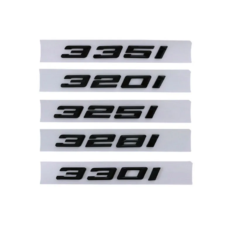 Новый 3D значок на багажник автомобиля наклейка 316i 318i 320i 325i 328i 330i 335i 340i логотип