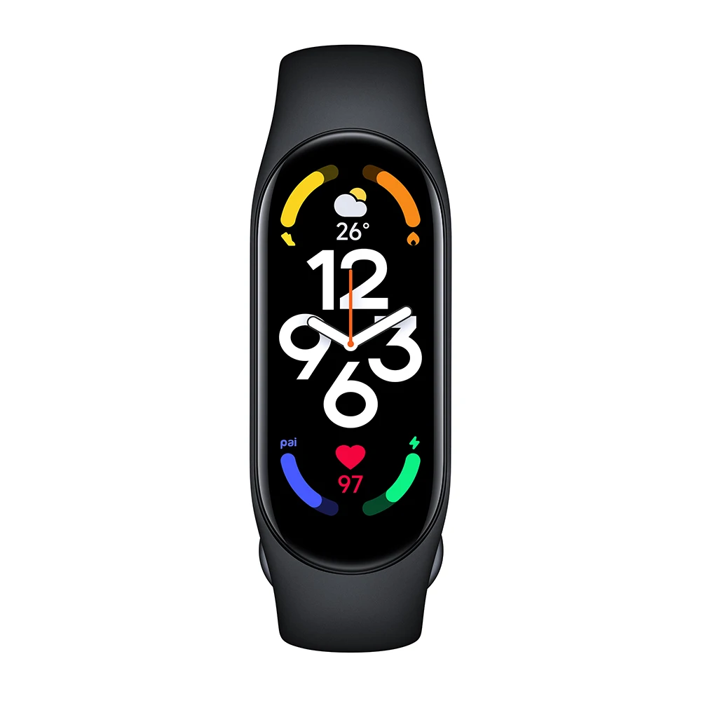 Tanie Globalna Wersja Xiaomi Mi Band 7 Inteligentna Opaska Tlen Krwi 1.62 ''ekran AMOLED ładunek Magnetyczny Profesjonalna Analiza Treningu