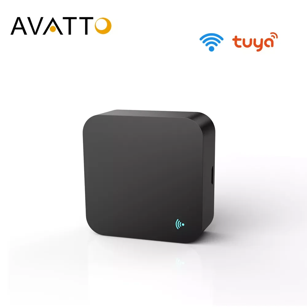 

AVATTO Tuya WiFi IR Remote Control, Smart Universal Infrared Controller for AC TV DVD Voice Works with Alexa/Google home/yandex