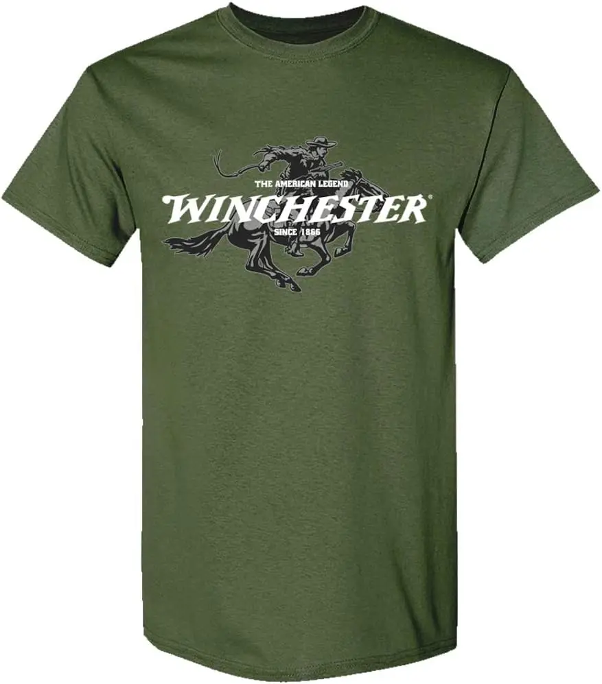 Мужская футболка с коротким рукавом и графическим принтом