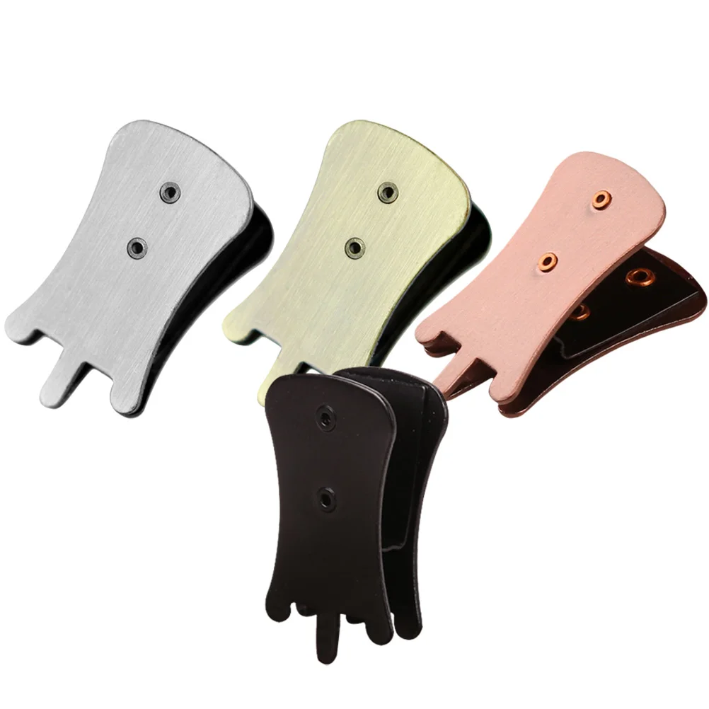 

4 Pcs Erhu Mute Home Sordine Tools Portable Mutes Practice Delicate Huqin Creative Silencer