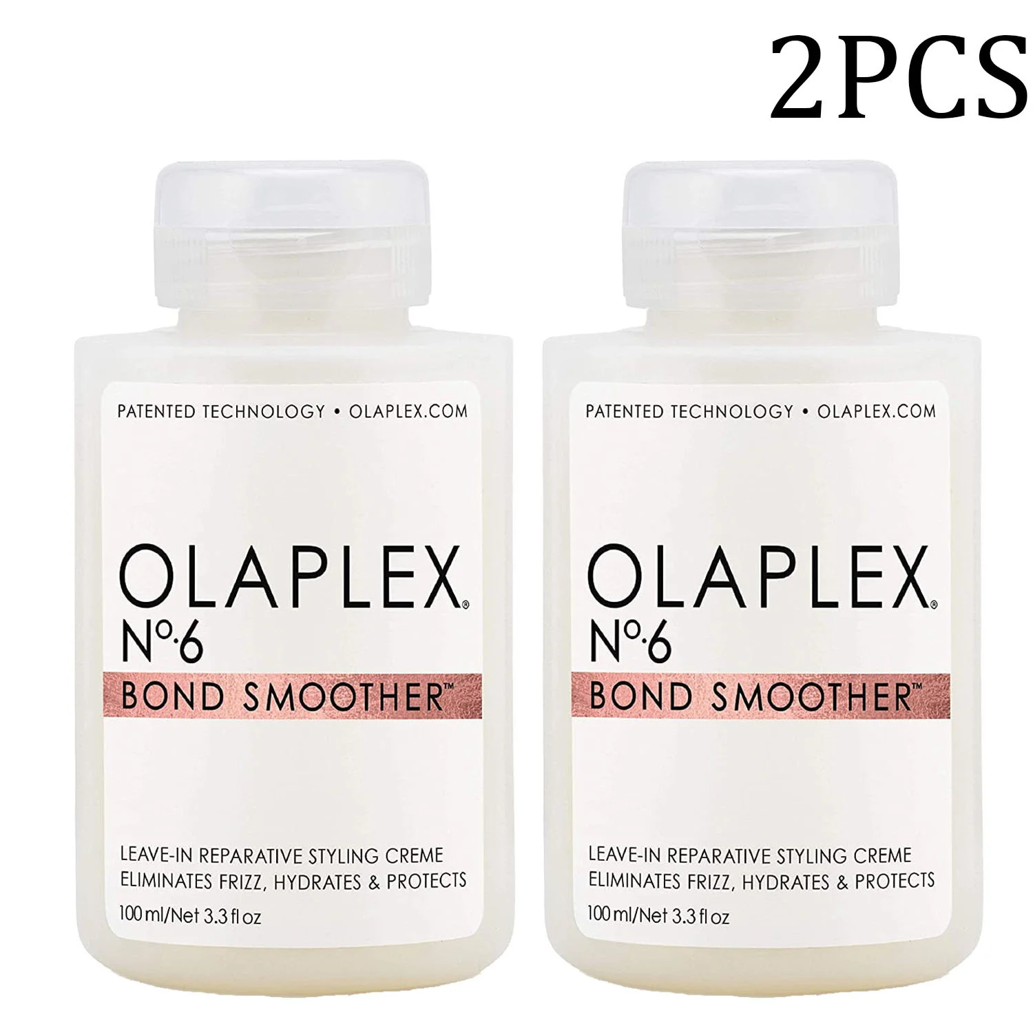 

2PCS Olaplex NO.6 Hair Smoother Perfector Repair All Hair Damage Treatment Professional Bonding Conditioner Hair Mask Care 100ml