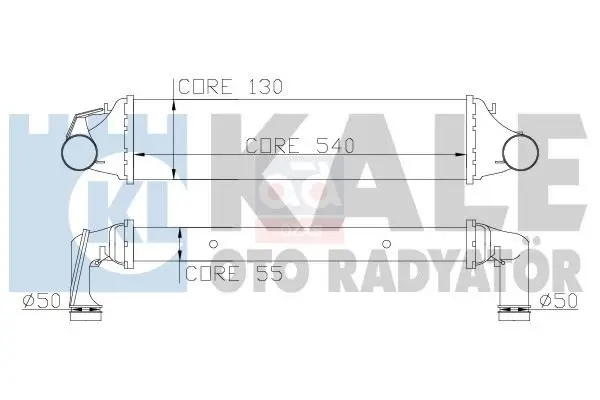 

343400-series TURBO radiator (INTERCOOLER) 98-series (E46)