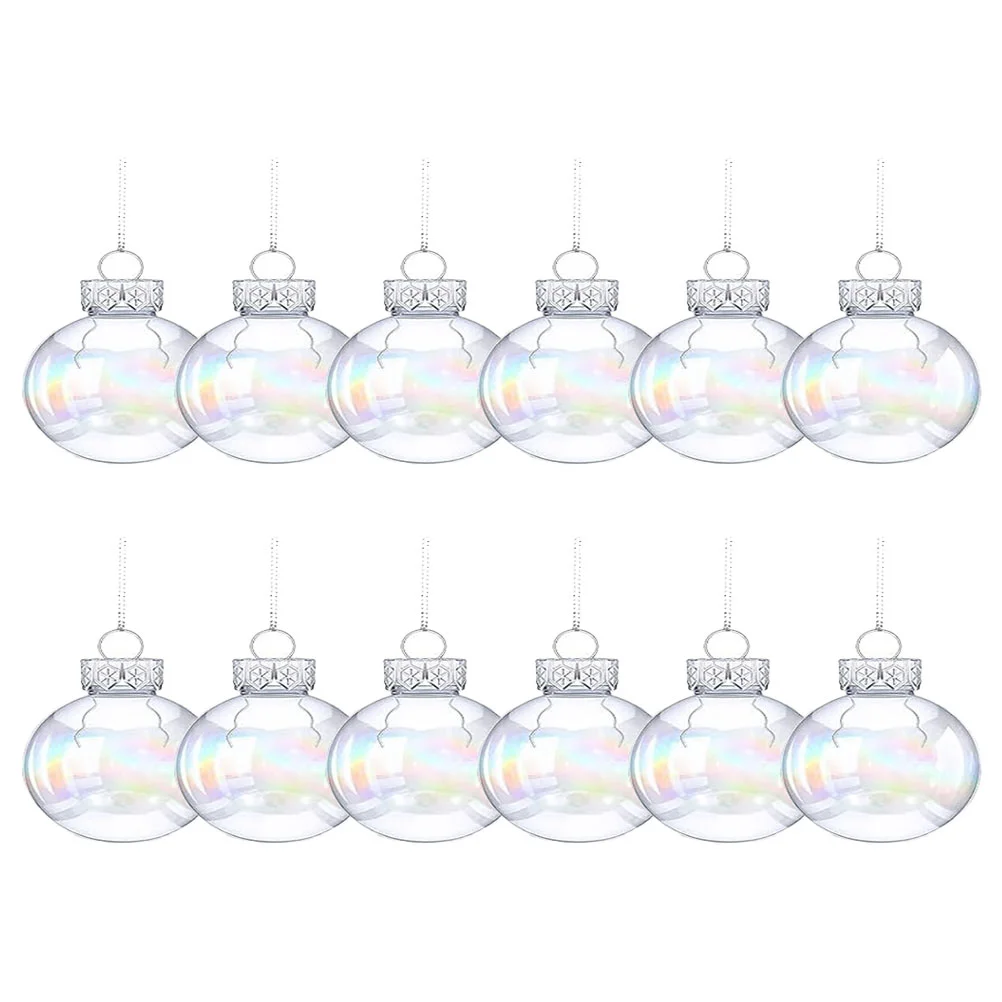 

12 Pcs Xmas Hanging Balls Christmas Ornaments Decoration Props Tree Decorations