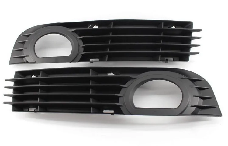 

one pair Front Bumper Fog Light lamp Grille for A/udi A8 S8 Q/UATTRO D3 2006 2007 2008 Protective Covers Grill