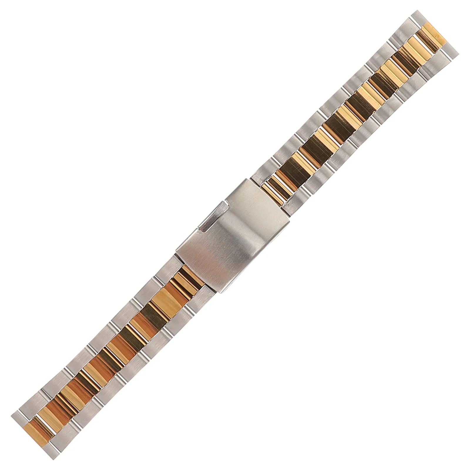 

Strap Portable Watch Elegant Watchband Stainless Steel Decorative Watchstrap Metal Charms Solid