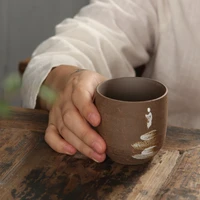 china ceramic tea cup white porcelain kung fu cups pottery personal single drinkware wholesale wine mug teacup