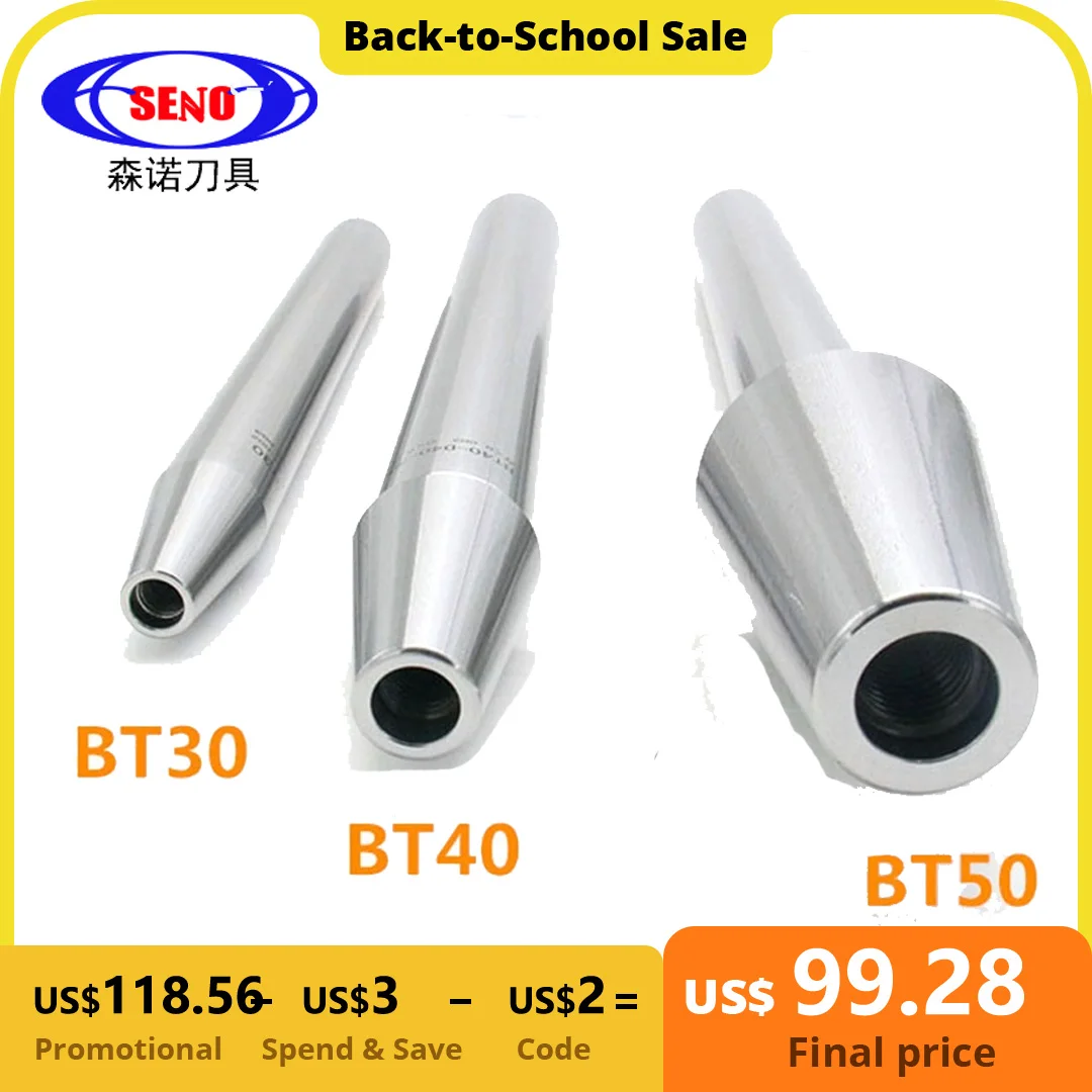SENO BT ISO BT30 BT40 BT50 ISO30 HSK63 ISO20  Test Rod Spindle Tool for CNC Machine Lathe Tool Milling Attachment for Mini Lathe