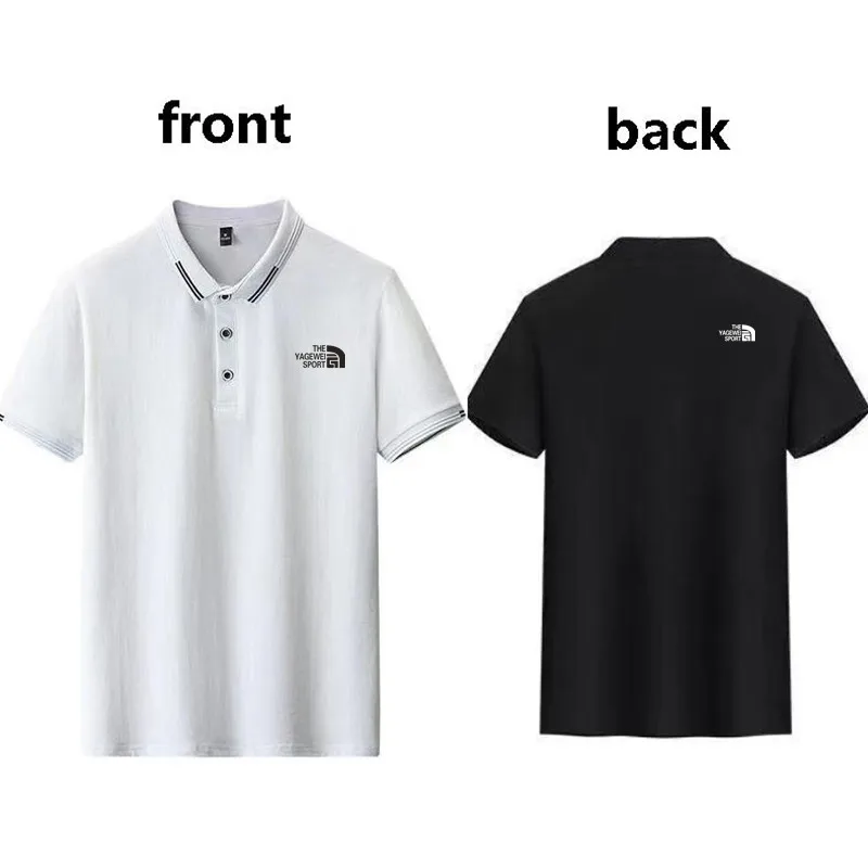 

Brand Top Quality 95 Cotton Polo Shirt Men 2023 New Shirts For Man Short Sleeve Summer Fashion White Black Gray Mens Polos L XXL