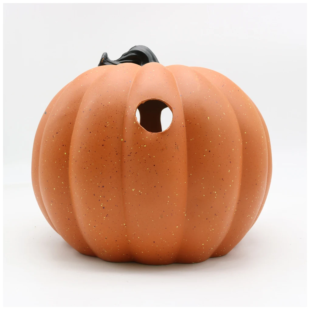 

Фонарь в виде тыквы для Хэллоуина, домашний магазин, лампа на батарейках «сделай сам», украшение, праздничный декоративный аксессуар, светя...