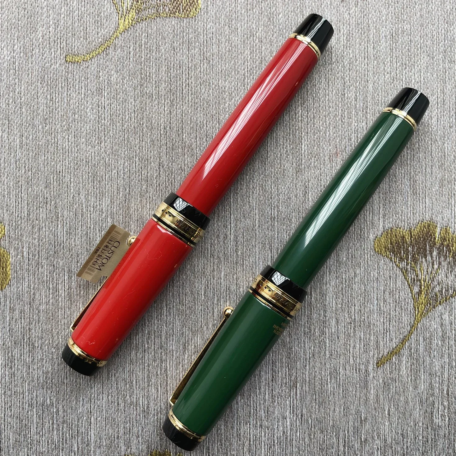 Ручка перьевая Pilot большой 30 дюймов 18 К два цвета с наконечником