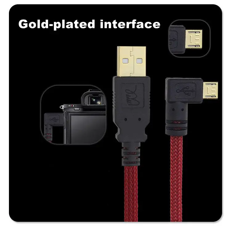 Кабель Micro USB 2,0 для цифровой камеры, кабель для онлайн съемки 3M5M8M для Sony A9 A7S2 A6300 A7R2 A72 A7M2 RX1RII SONY SLR, подключение к компьютеру