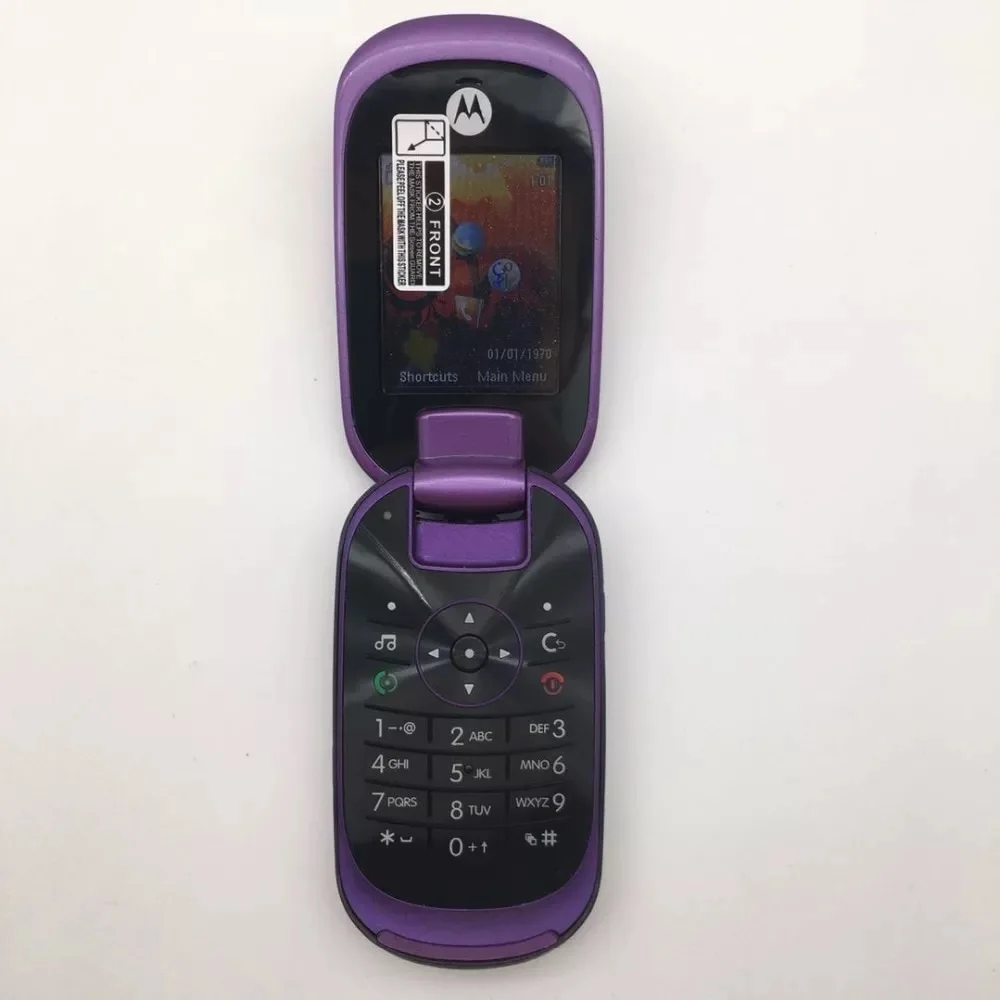 Motorola U9 Восстановленный-оригинальный телефон с диагональю 2 0 дюйма МП бесплатная