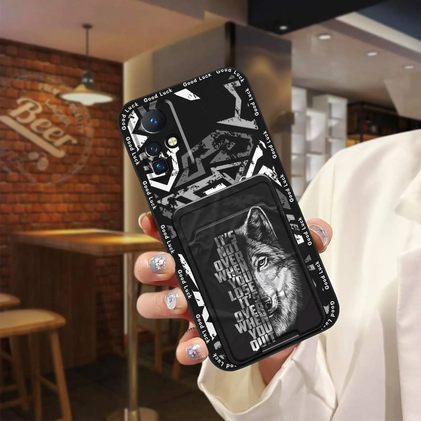 Чехол для карт водонепроницаемый infinix Zero X/X Pro/X6811/X6811B прочный силиконовый чехол