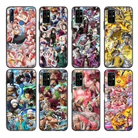 anime one piece baby silicone cover for honor 30 30i 10i 30s v30 v20 9n 9s 9a 9c 20s 20e 20 7c lite pro phone case coque