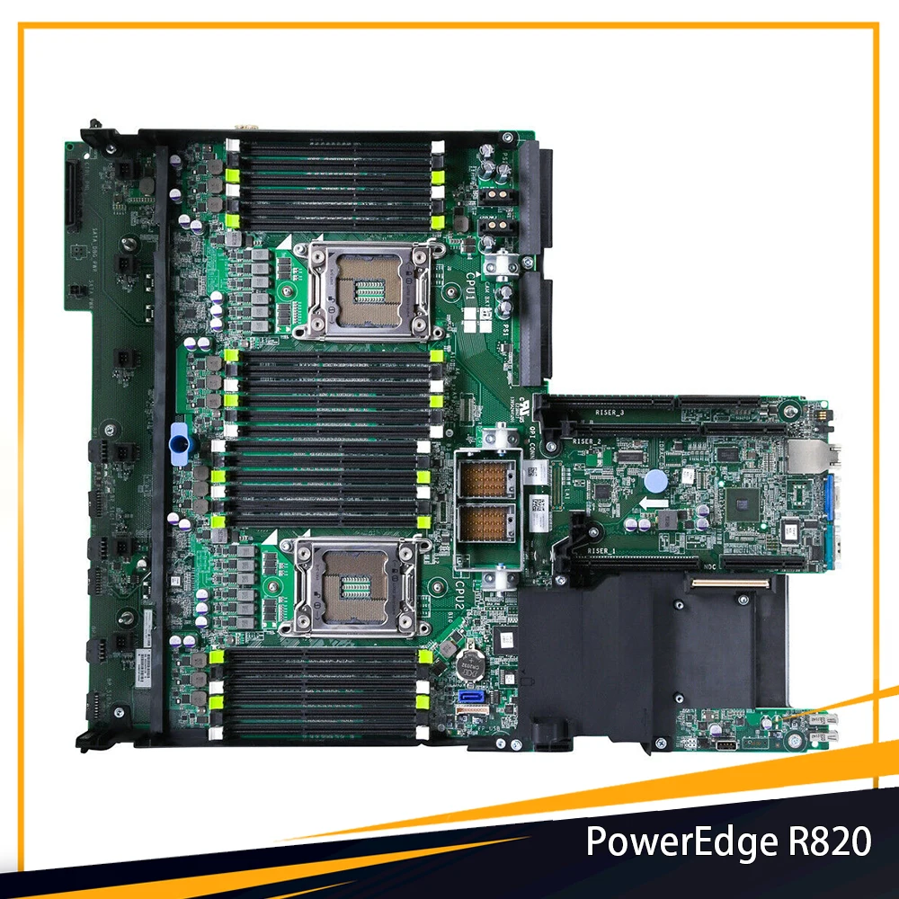 

For DELL PowerEdge R820 2U YWR73 4K5X5 66N7P 0YWR73 04K5X5 066N7P Server Motherboard High Quality Fast Ship