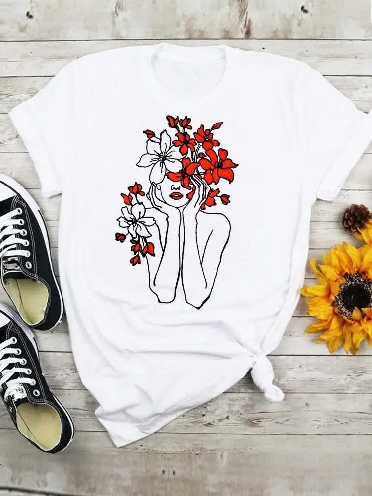 

Женская футболка с коротким рукавом, в стиле 90-х